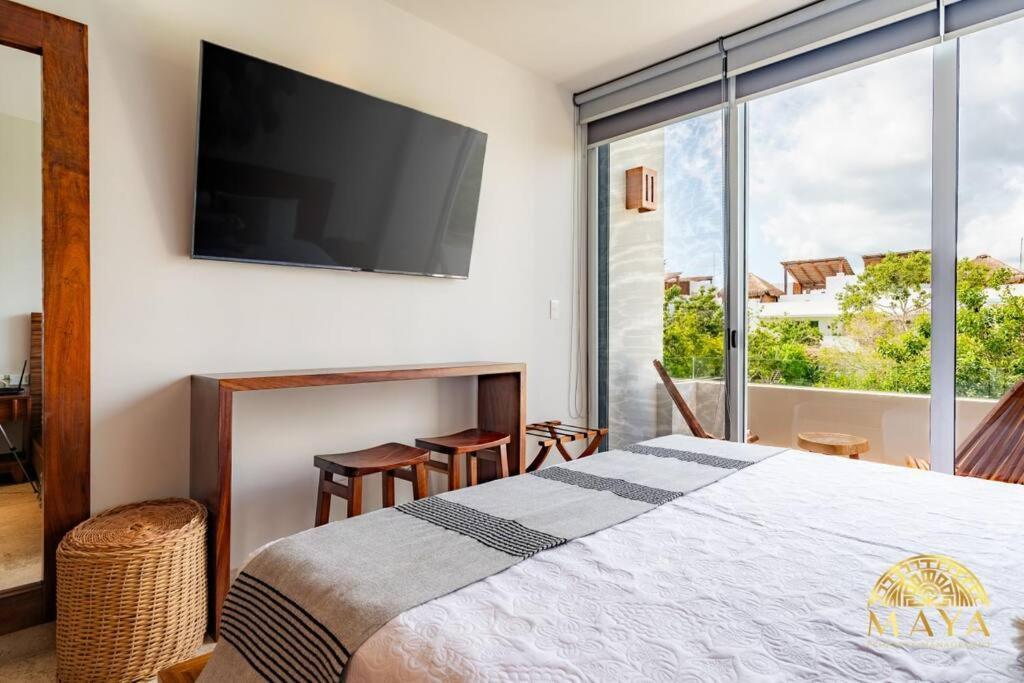 Nhoa 303a Lux 2br Pool View In Aldea Zama Apartment *