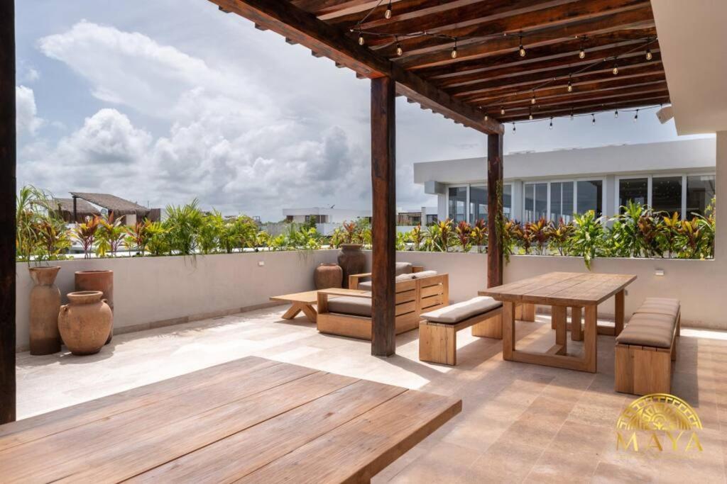 Apartment Nhoa 303a Lux 2br Pool View In Aldea Zama *