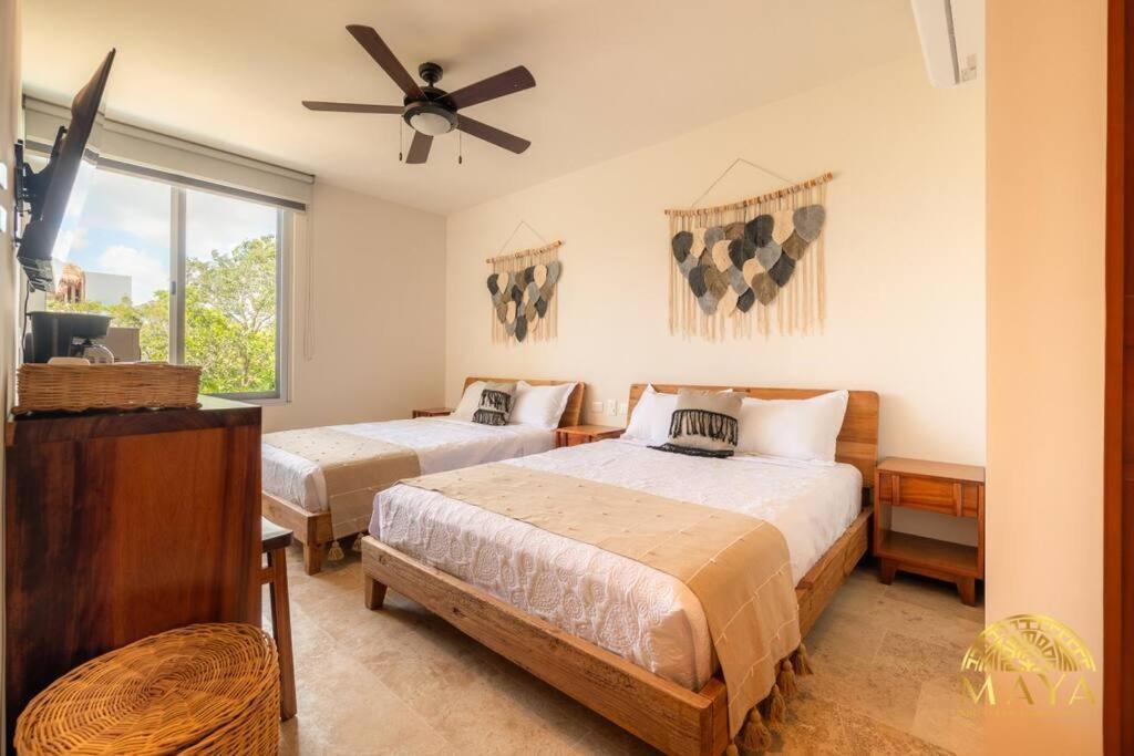 Nhoa 303a Lux 2br Pool View In Aldea Zama Apartment Tulum